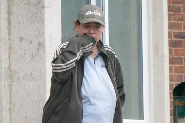 Frances Newton, 37 of no fixed address at Portsmouth Magistrates' Court.