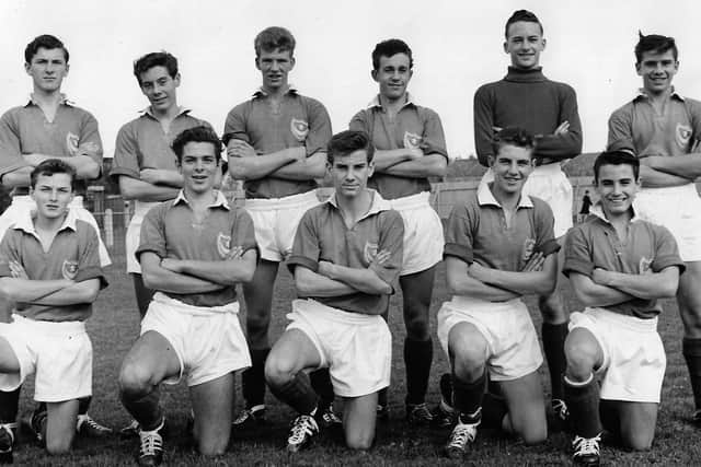 Pompey schoolboys in 1959 at Bridport, Dorset. Picture: Brian Carmichael collection.