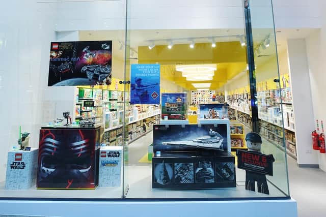The outside of the store