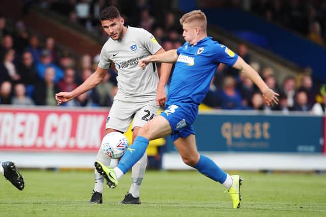 AFC Wimbledon v Pompey from Kingsmeadow