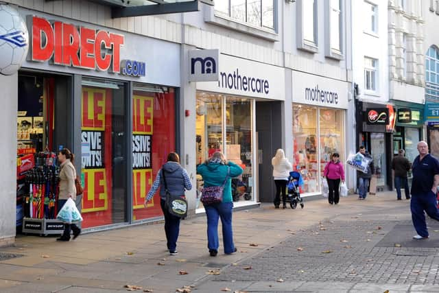 HMV will replace the former Mothercare site in Commercial Road. Picture by Paul Jacobs