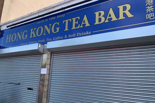 Hong Kong Tea Bar in Lake Road, Portsmouth