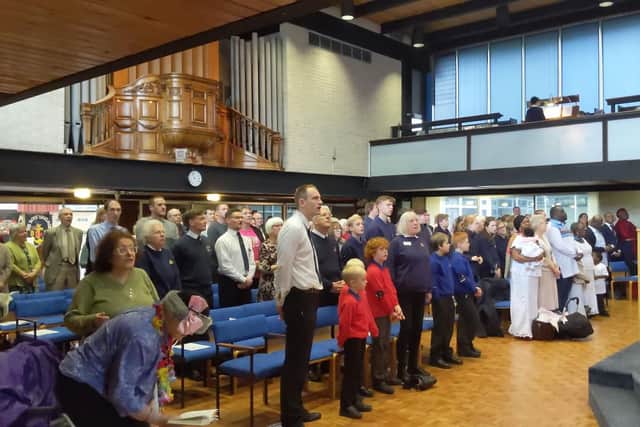 A service and reunion was held on October 13 at Waterlooville Baptist Church to commemorate the launch of 1st Waterlooville Boys' Brigade 60 years ago in October 1959