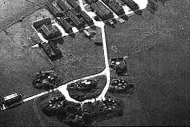 The Crookhorn anti-aircraft gun site in 1969. Picture: Peter Rogers's collection.