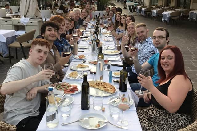 The team of 23 from BookMyGarage.com, who were treated to a short break to Lake Garda in Italy as a reward for their hard work which led them to winning Medium Business of the Year at The News' Business Excellence Awards in 2019.