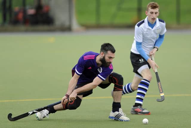 Adam Nicholls of Portsmouth 2nds against Southampton 2nds at Furze Lane.