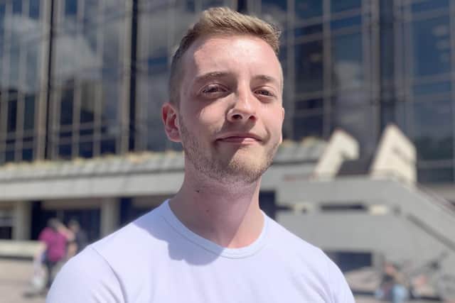 Harry Middleton, 21, of Havant, was cleared of attempted murder at Portsmouth Crown Court in what he told jurors was a failed suicide attempt in front of his former girlfriend. Picture: Ben Fishwick