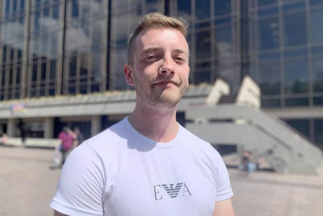Harry Middleton, 21, of Havant, was cleared of attempted murder at Portsmouth Crown Court in what he told jurors was a failed suicide attempt in front of his former girlfriend. 
Picture: Ben Fishwick