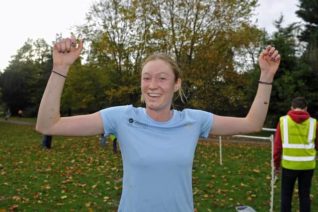 Ladies winner Ellie Farrow