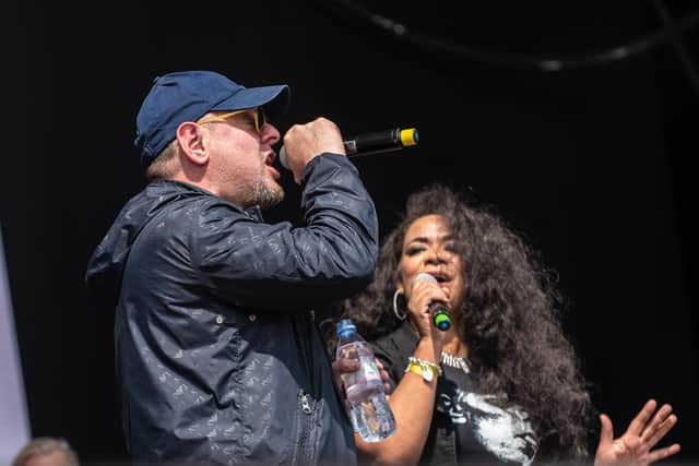 The Happy Mondays at Victorious Festival, 2018. Picture: Vernon Nash (180424-0133)