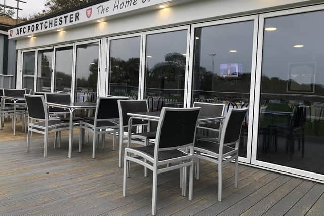 AFC Portchester's new facility