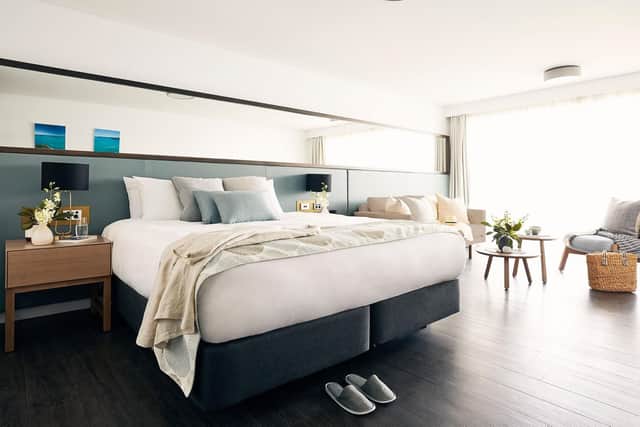 A standard room at Daydream Island Resort.