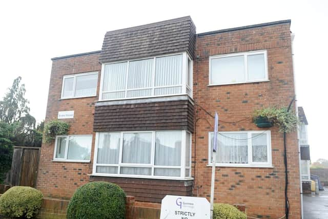 Brake House, Bedhampton Road, where Sylvia lives, is owned by the Guinness Partnership Housing Association.

Picture: Sarah Standing