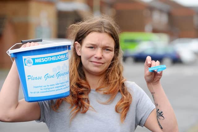 Kirsty will also be fundraising in Gosport High Street for the charity. Picture: Sarah Standing (011119-9119)