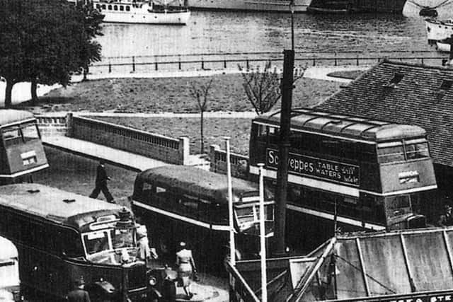 Some of the Gosport buses which have now been recognised. Picture: Barry Cox collection.