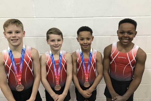 Portsmouth Gymnastics Club members