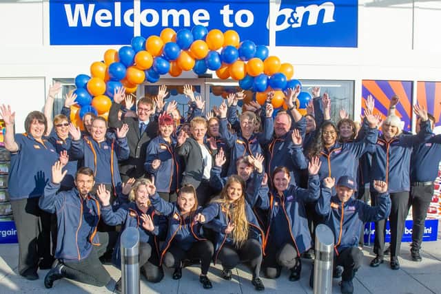 7/11/19

The new B&M store in Ocean Retail Park, Portsmouth has opened. 

Pictured:  Staff of B&M ready to welcome their first customers.

Picture: Habibur Rahman