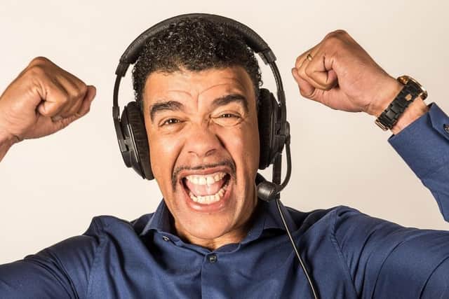 Chris Kamara has become an instantly recognisable face - and voice - on television