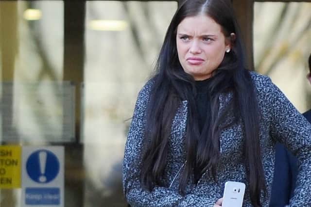 Three women were being sentenced at Portsmouth Crown Court on Thursday, November 7, for assault.
Pictured is: Brittanie Lundbech.