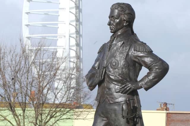 Admiral Lord Nelson in Old Portsmouth Picture: Paul Jacobs