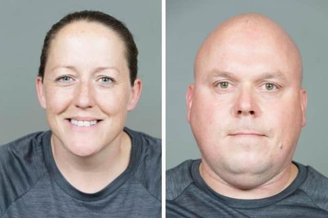 Sherry McBain and Nigel White. Picture: Help For Heroes