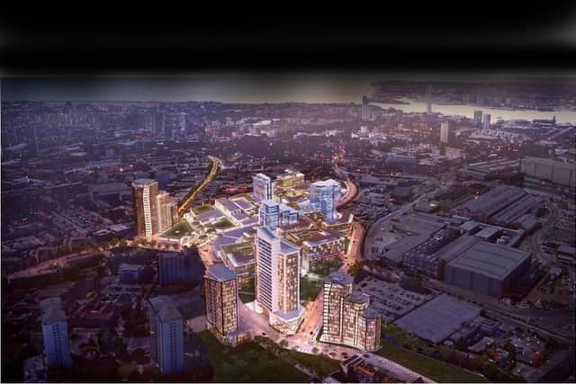 How the City Centre North development in Portsmouth could eventually look
Picture released February 2017