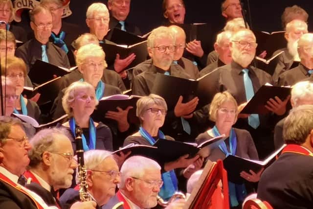 Milton Glee Choir at the D-Day 75 concert at Portsmouth Guildhall earlier this year