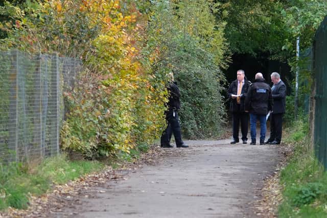 Body found in Lewes park. Picture: Peter Cripps