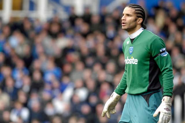 David James made 158 appearances for Pompey during an outstanding Fratton Park career. Picture: Will Caddy