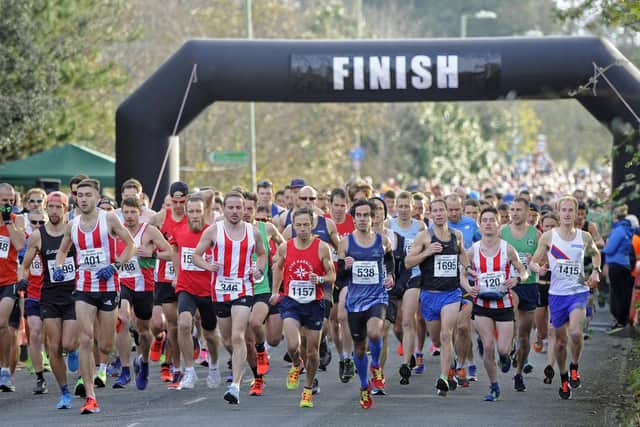 Gosport Half Marathon start