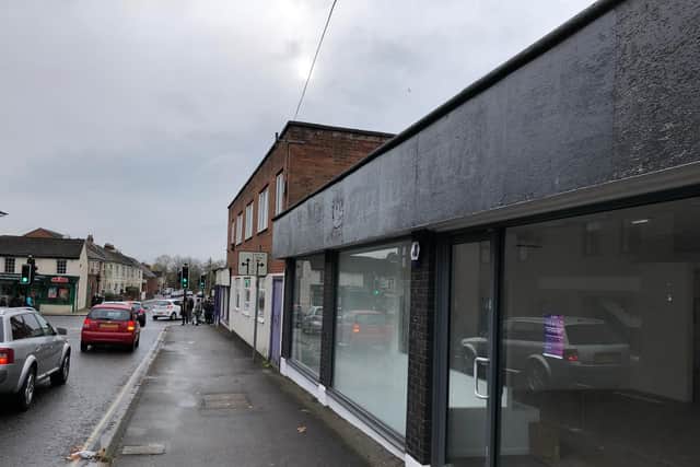 The vacant unit to be occupied by Autism Hampshire's first charity shop.
