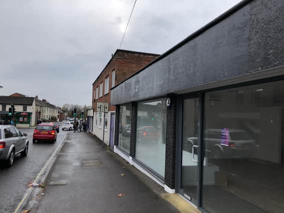 The vacant unit to be occupied by Autism Hampshire's first charity shop.