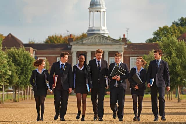 Royal Hospital school is set in 200 acres of Suffolk countryside.