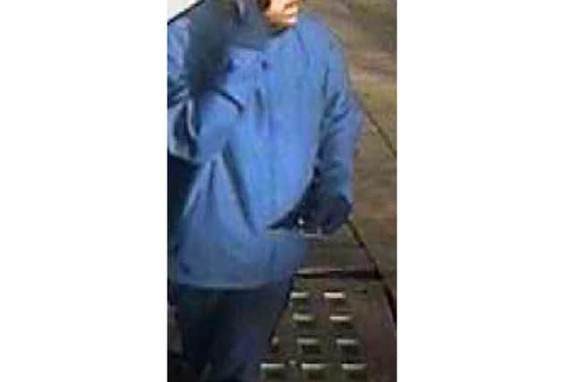 Police are looking for this man in connection with theft of a purse in Havant