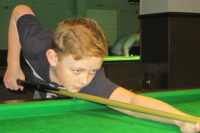 Jamie Wilson made a 50 break. Picture: Tim Dunkley