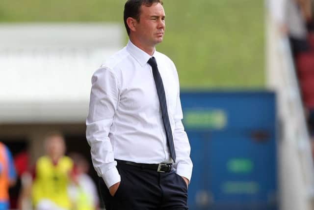 Plymouth boss Derek Adams. Picture: Sharon Lucey