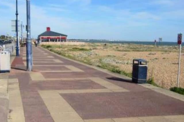 Eastney Beach and Southsea esplanade