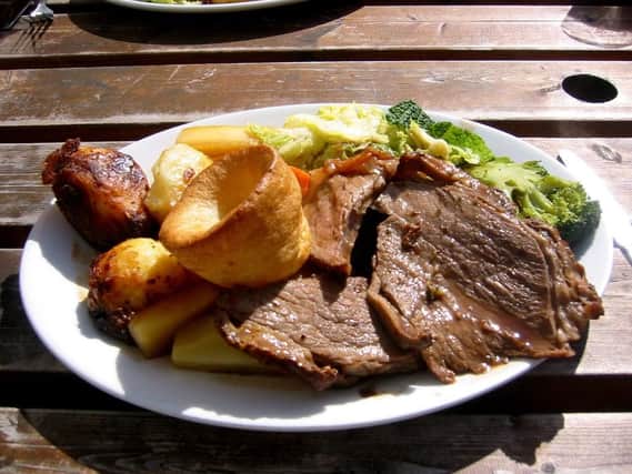 The roast dinner - it's a British classic