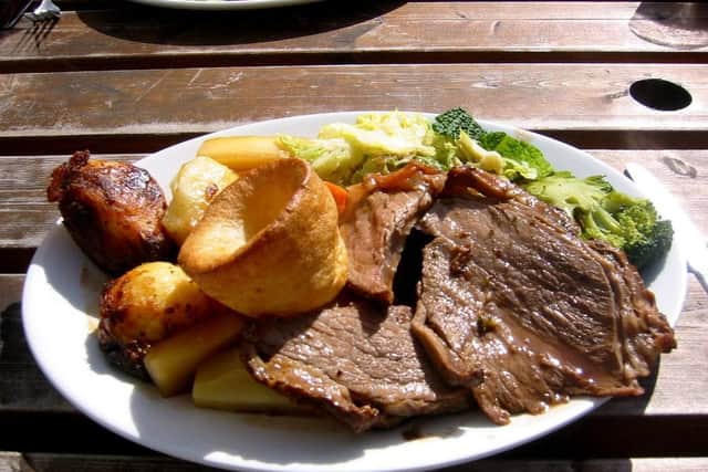 The roast dinner - it's a British classic