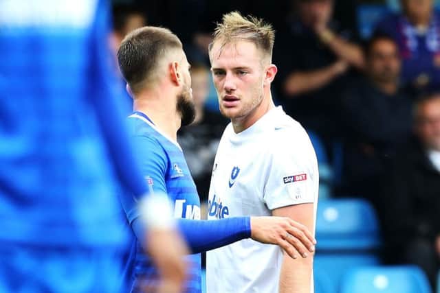 Pompey defender Matt Clarke Picture: Joe Pepler