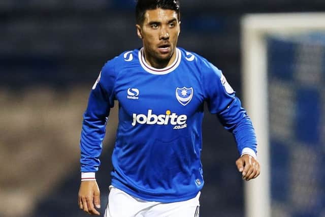 Pompey midfielder Danny Rose