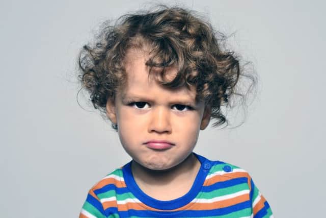 Little Louie is hitting the Terrible Twos