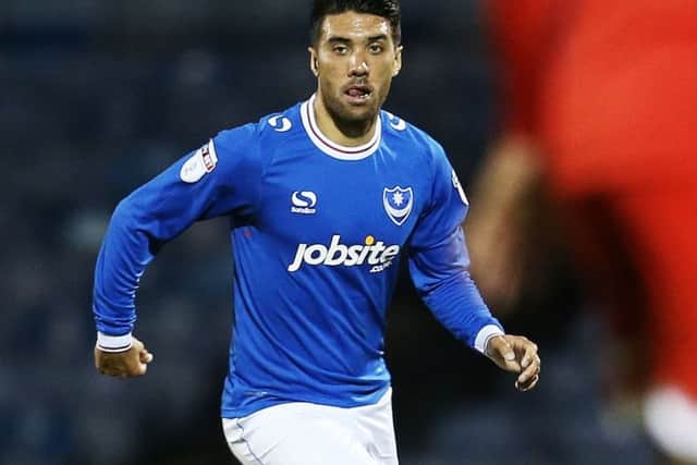Pompey midfielder Danny Rose Picture: Joe Pepler