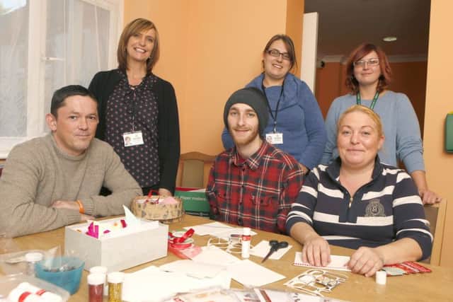 Maxine Neal, Rachel Mason and Ami Rutledge with their clients, Jason Harrison, Ben Weeks and Nicola Robinson at Two Saints
Picture: Habibur Rahman