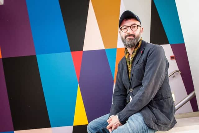 Lothar Gotz, one of the artists taking part in the project