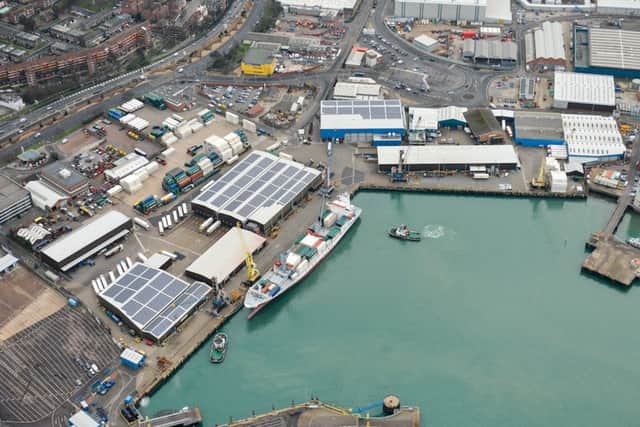 MMD at Portsmouth International Port
