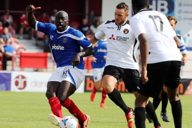 Former Pompey striker Patrick Agyemang