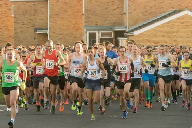 The start of the Hayling 10. Picture: Keith Woodland
