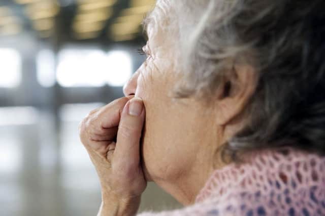 Portsmouth has fared badly in a survey of the number of beds in poor-rated care homes Picture posed by model