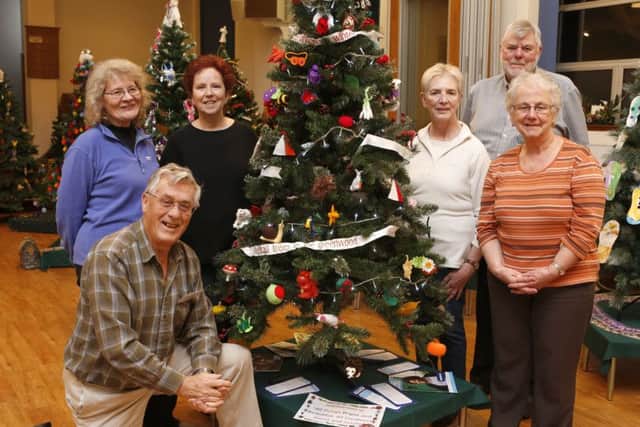 Committee members Liz Haigh, Tony Jackson, Penny Garrett, Edith and her husband Colin Livingstone and Margaret Temple at Fareham Methodist Church Picture: Habibur Rahman (171646-663)